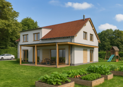 Lužice pasivní dům